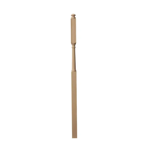 Lowe&s 3-in x 60-in Unfinished Red Oak Wood Stair Newel Post in Brown - SWOAK4046