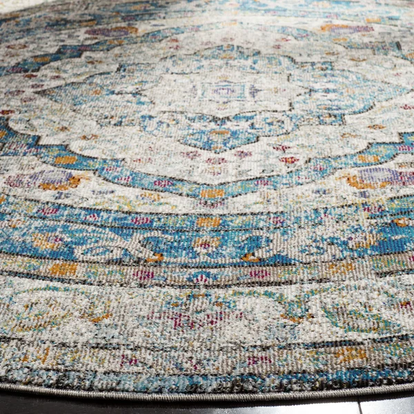 Safavieh Aria ARA106E 5&1x22 x 7&6x22 Creme - Red Area Rug