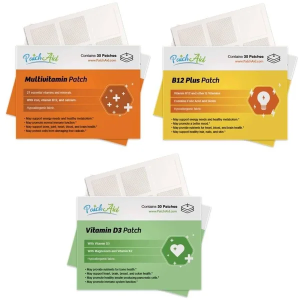Gastric Sleeve Vitamin Patch Pack (12-Month Supply) by PatchMD