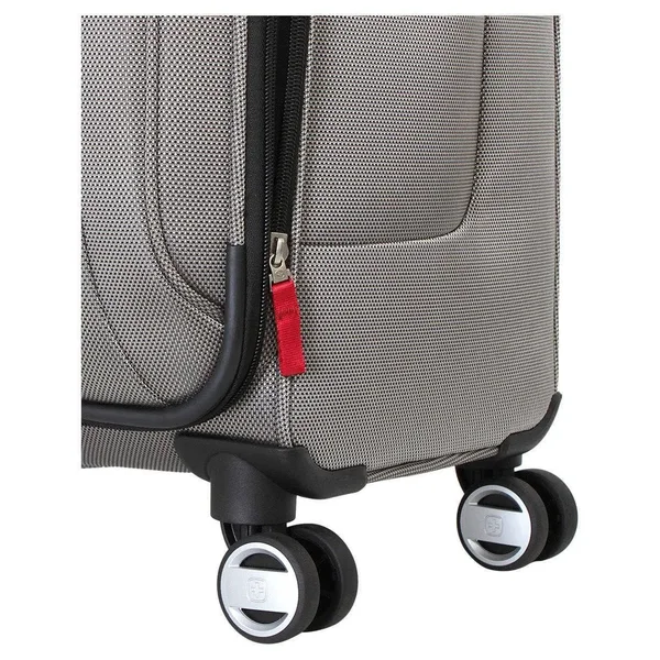 Swissgear Zurich 20x22 Pilot Case Carry on Luggage Pewter