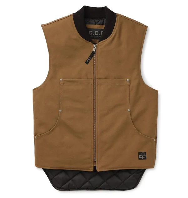Filson CCF Work Vest - 2XL - Sepia