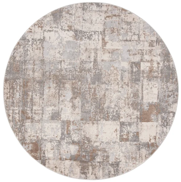 Safavieh Invista INV435A 6&7x22 x 6&7x22 Square Cream - Beige Area Rug