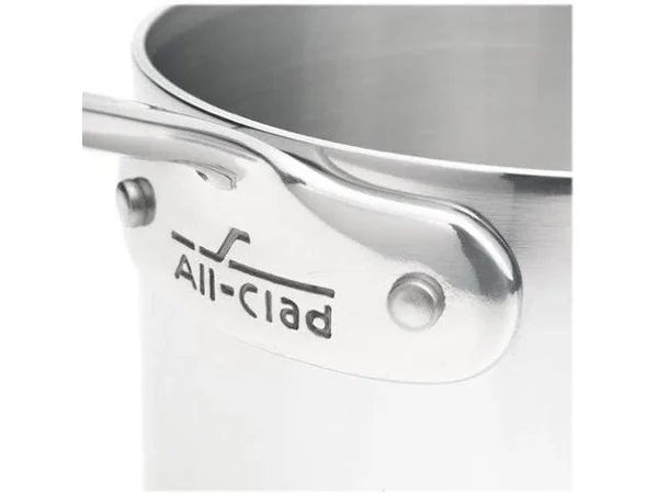 All-Clad Stainless Steel 3-Quart Sauce Pan with Loop & Lid