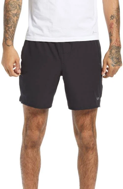 RVCA Men's Yogger Stretch Short, Black, M