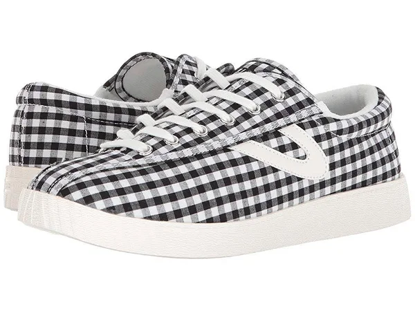 Tretorn Nylite 4 Plus Women's Shoes Black/White : 8 B
