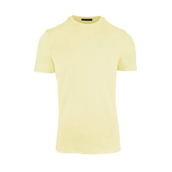 Georgia Crew Neck T-Shirt - M, Pale Yellow