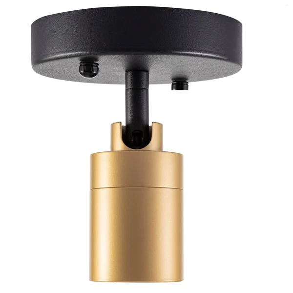 Vidalite Opal Gold Iron LED 3000K Monopoint Sconce Lighting with Flush Mount Spot Light with Rotating Head
