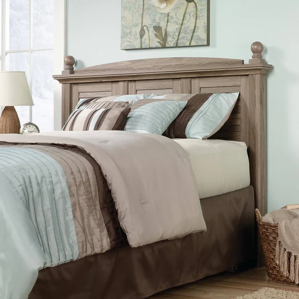 Sauder Harbor View Full/Queen Panel Headboard in Salt Oak