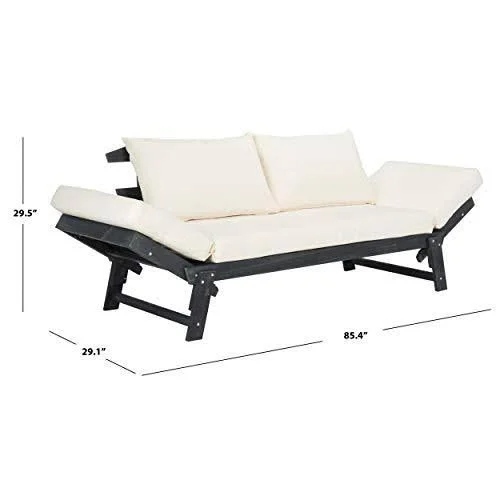 Safavieh Tandra Modern Contemporary Daybed - Natural, Navy