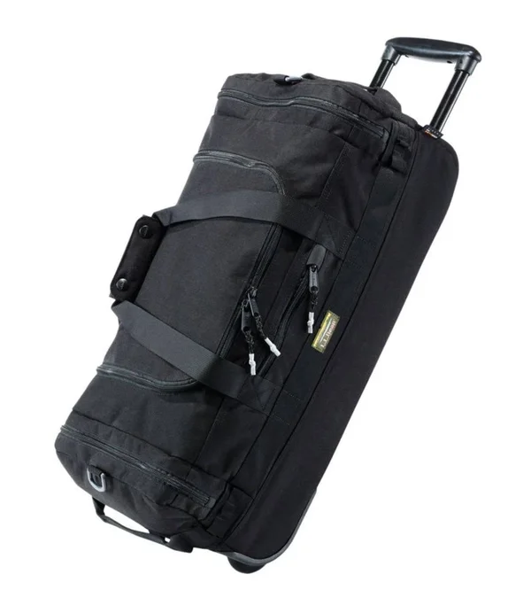Mountain Classic Cordura Rolling Duffle - Small Black, L.L.Bean