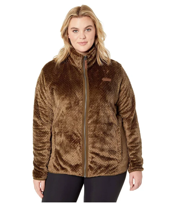 Columbia Fire Side II Sherpa Full Zip Olive Green - 2x