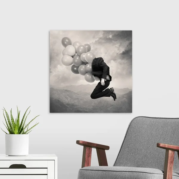 Elsewhere, Canvas Wall Art, 20x20, Great Big Canvas