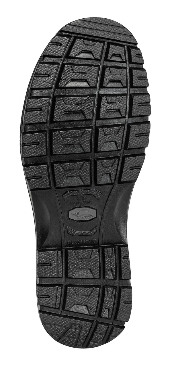Men's Avenger A7400 Foundation 6 inch Work Boot - Size: 8, Black