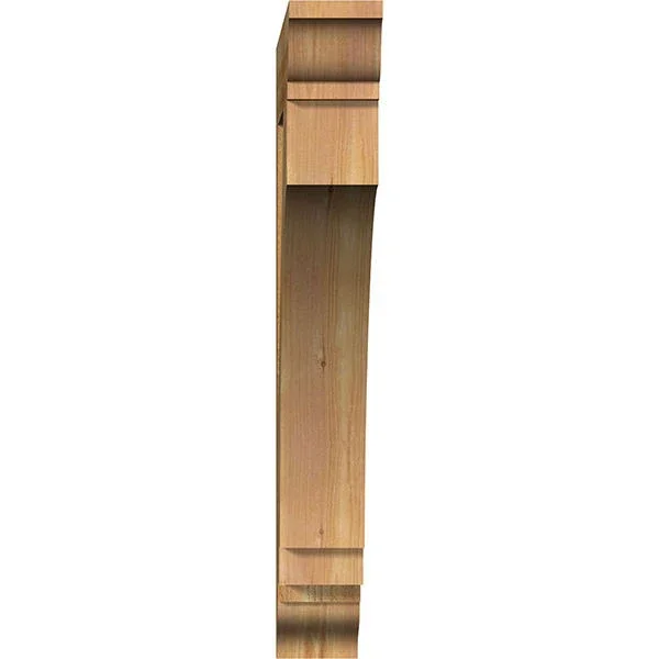Ekena Millwork BKT04X26X30IMP01RWR 4x22W x 26x22D x 30x22H Imperial Traditional Rough Sawn BRACKET - Western Red Cedar