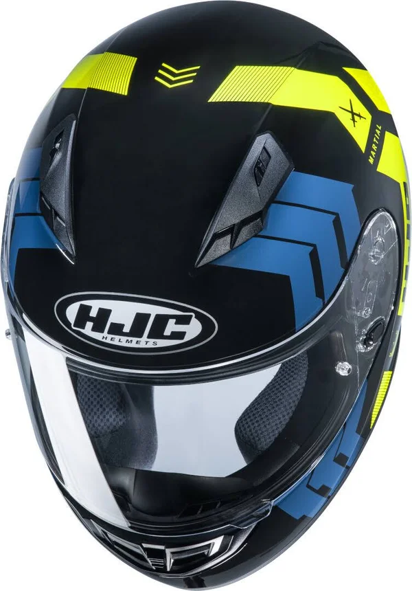 HJC CS-15 Martial Helmet - black-yellow, Size Xs