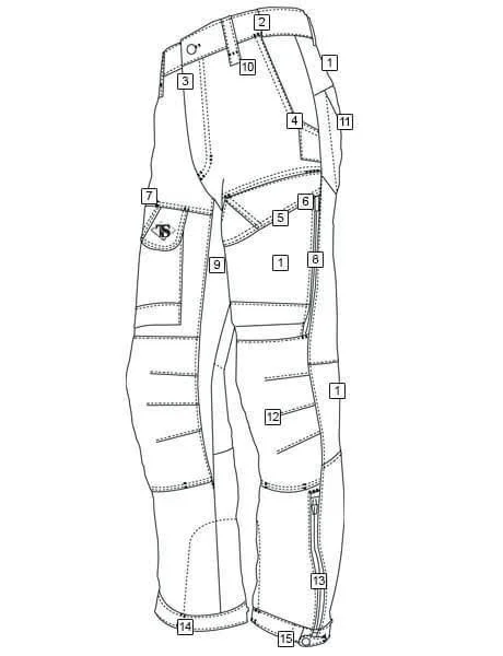 Tru-Spec 24-7 Series Xpedition Pants, Men's Charcoal