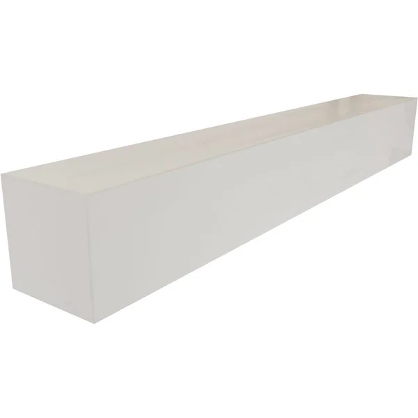 Ekena Millwork MANUSM06X08X72UN 6x22H x 8x22D x 72x22W Smooth Faux Wood Fireplace Mantel - Factory Prepped, Ready for Paint
