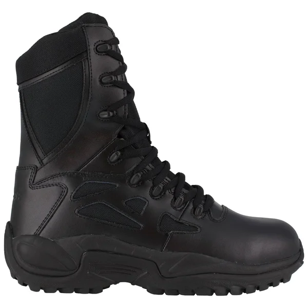 Reebok 8x22 Rapid Response RB Composite Toe Side-Zip Boots, Men's Black