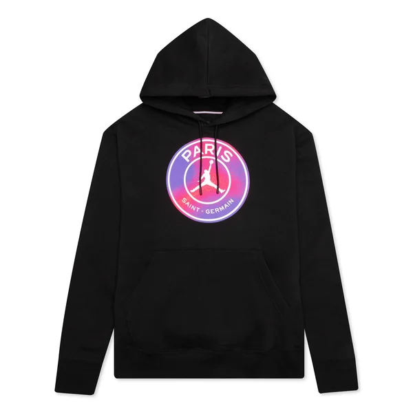 Jordan Psg Fleece Hoodie - Mens Black/Purple Size XXL