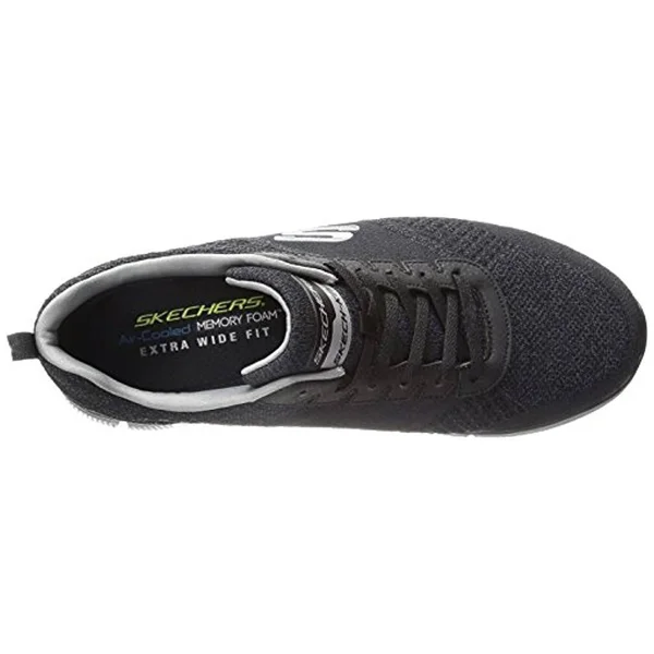 Skechers Sport Men's Equalizer 2.0 True Balance Sneaker, Black/Charcoal
