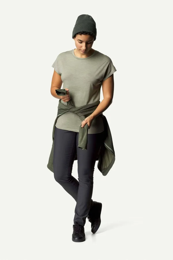 Houdini W&s Activist Tee, Green Peas, L