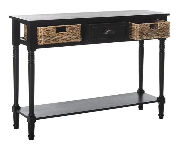 Safavieh Christa Console Table with Storage - Distressed White