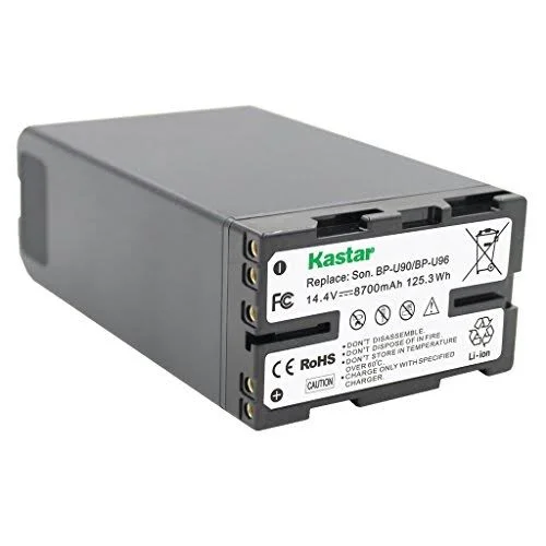 Kastar BP-U96 Battery (1X) for Sony BP-U90 BP-U60 BP-U30 and Pxw-fs7/fs5/x180 Pmw-100/150/150p/160 PMW-200/300 PMW-EX1/EX1R PMW