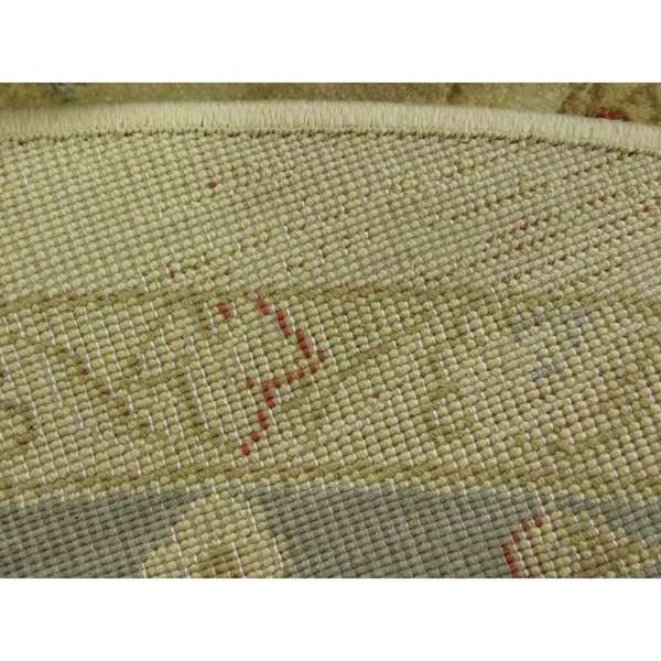 Unique Loom Tansy Edinburgh Area Rug (8& x 8& Round - Blue)