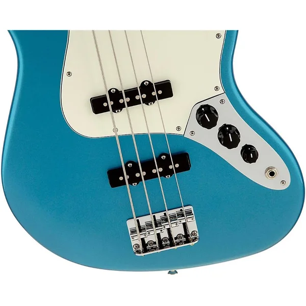 Fender Standard Jazz Bass Guitar - Lake Placid Blue, Gloss Maple Fretboard