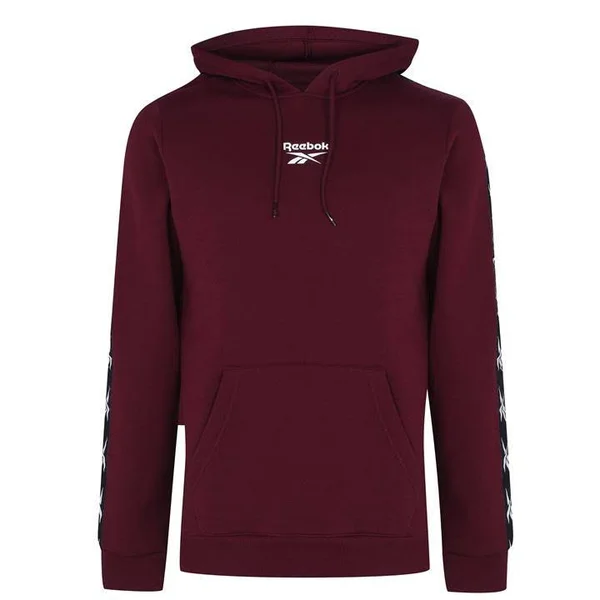 Reebok Training Essentials Tape Green Hoodie - L