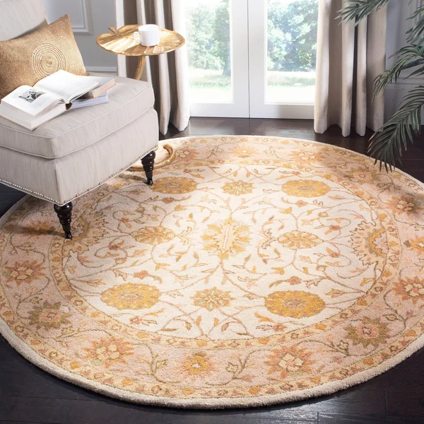 Safavieh Antiquities AT17A Area Rug - Ivory/Light Green - Size: 3 x 5 ft.