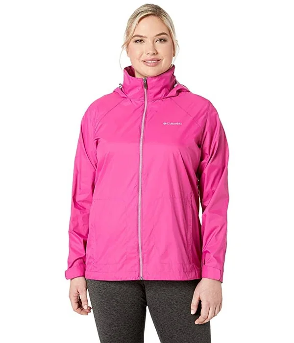Columbia Fuchsia Plus Size Switchback III Jacket