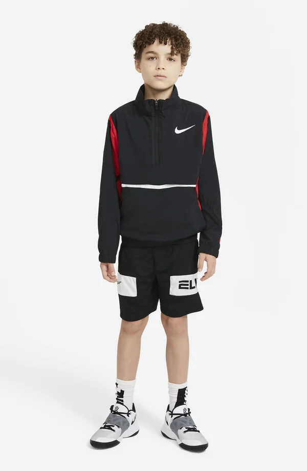 Nike Kids& Crossover Basketball Jacket - Black - S