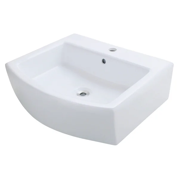 Polaris P003VW White Porcelain Vessel Sink