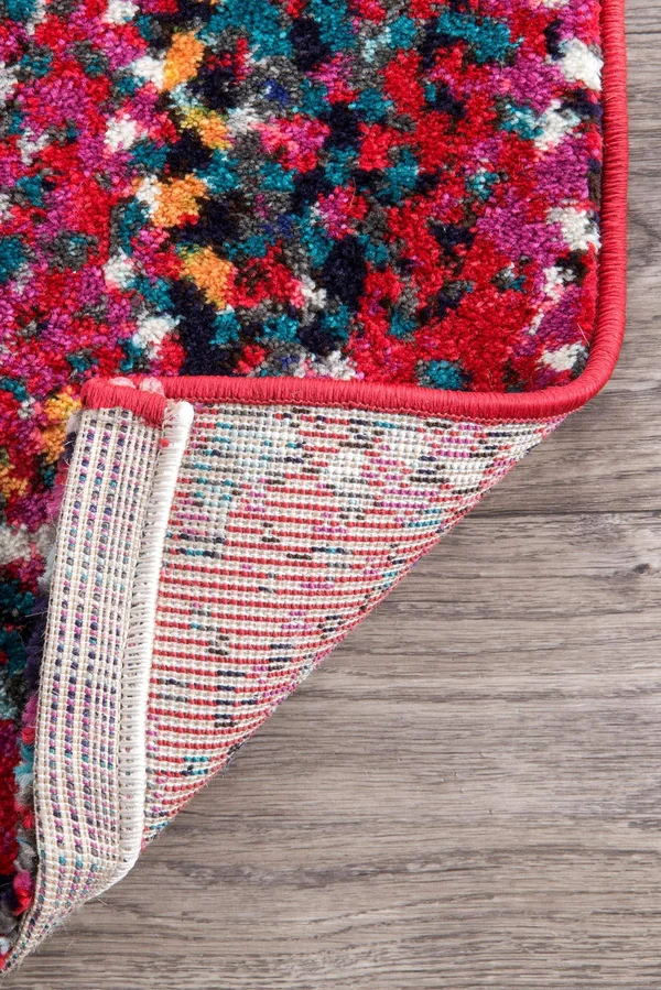 nuLOOM Hargis Labyrinth Area Rug - 5& x 8&, Red