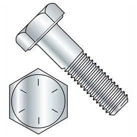 GoVets - Qty 2, Brighton-Best 3/8-16 x 5x22 Hex Head Cap Screw - Steel - Plain - UNC - Grade 8 - USA - 50 Pack - BBI 452166
