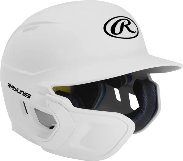 Rawlings Mach EXT Senior Batting Helmet - Matte White