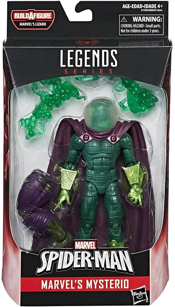 Spider-Man Marvel Legends Lizard Series Mysterio Action Figure [Green Head Version]