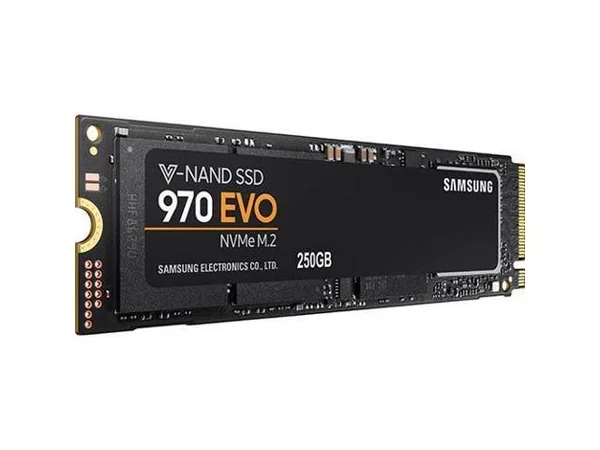 Samsung 970 EVO 250 GB Internal SSD - M.2 2280 - MZ-V7E250E - PCI Express 3.0 x4 (NVMe)
