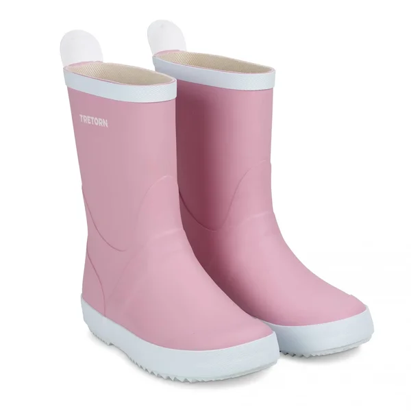 Tretorn Wings Pink - Womens Wellington Boots, Size 5 - Color Soft Pink