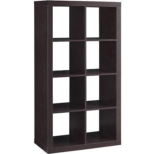 Better Homes and Gardens 8-Cube Organizer, Black