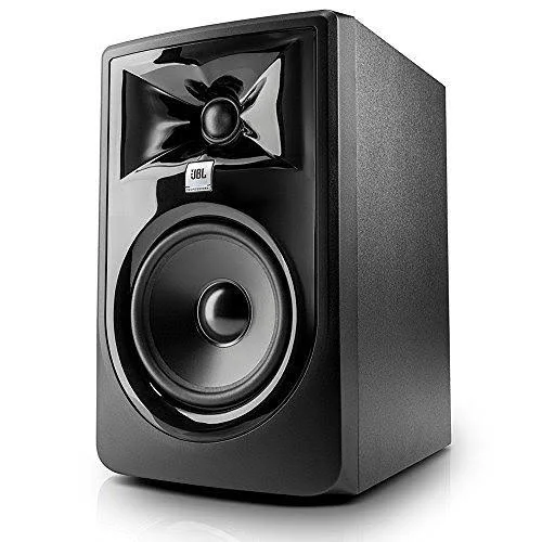 JBL 305P MKII 5x22 Studio Monitoring Speakers (Pair) w/5 Essential AxcessAbles Studio Cables for Recording Studio