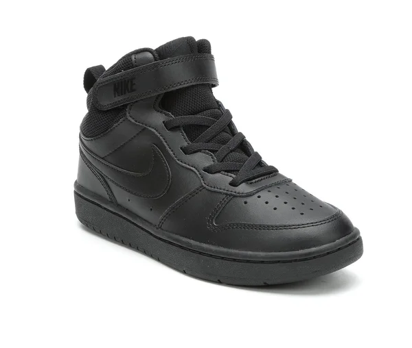 Nike Court Borough Mid 2 Little Kids& Shoes (Black)