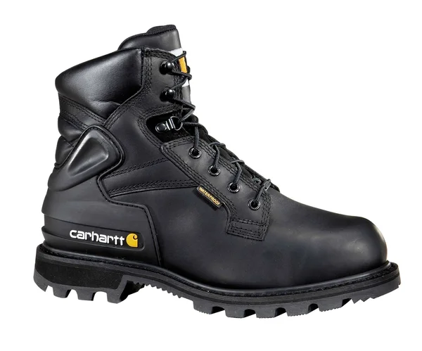 Carhartt 6 inch Waterproof Internal Met Guard Steel Toe EH Work Boot Work Shoes Black- Mens- Size 11.5 W