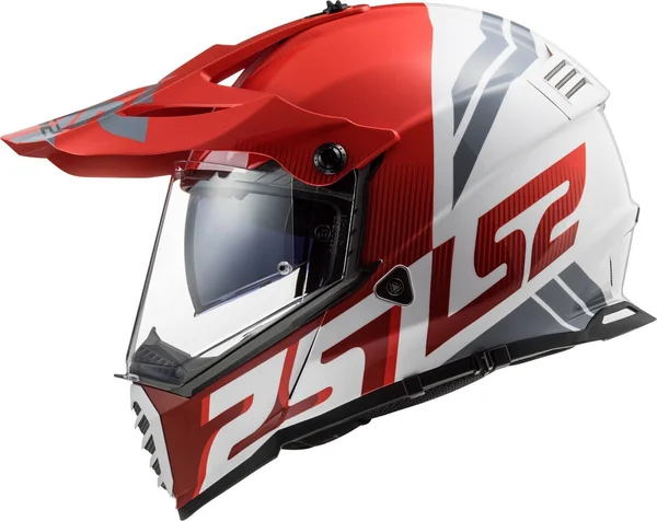 LS2 - Helmet MX436 Pioneer Evo Evolve Red - White - Size S
