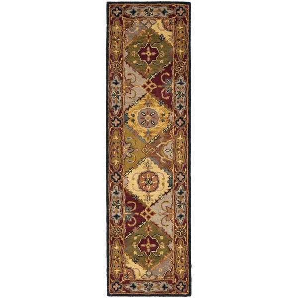 Safavieh Heritage HG512B 2&3x22 x 6&0x22 Runner Multi - Red Area Rug