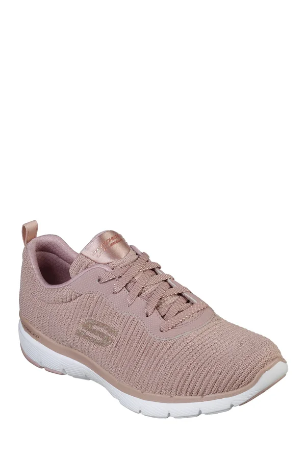 Skechers Women's Flex Appeal 3.0 Sneaker - Mauve (Pink)