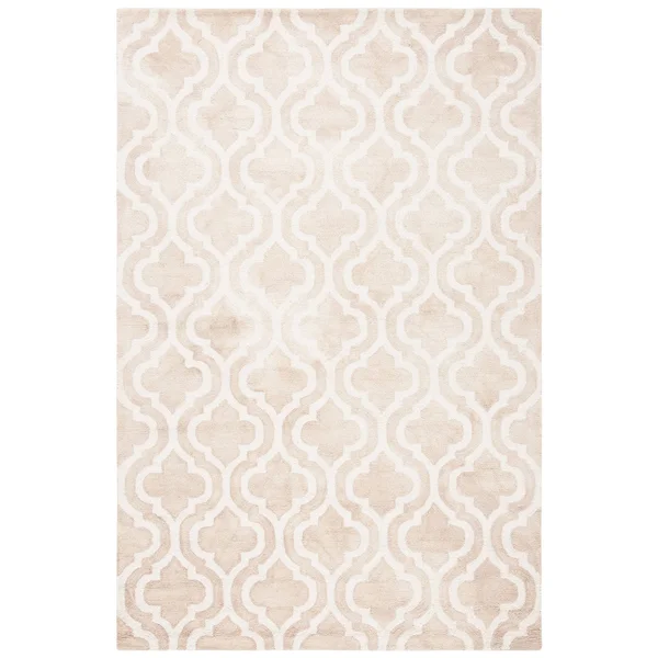 Safavieh 10& x 14& Dip Dye DDY537G Beige, Ivory Rug
