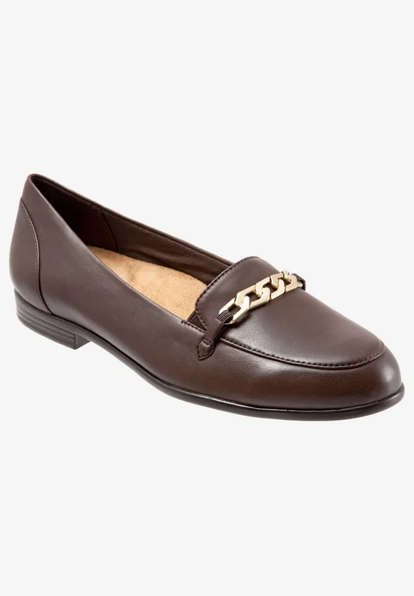 Trotters Anastasia Loafers, Women's, Dark Brown, Size: 10
