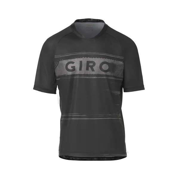 Giro Men's Roust Jersey Black - Charcoal Hypnotic XL